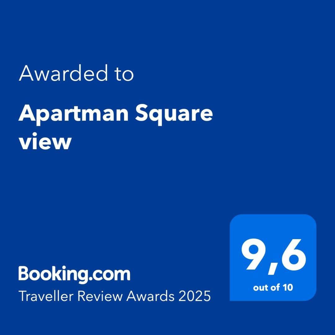Apartman Square View Шибеник Экстерьер фото